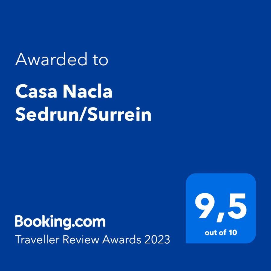 Casa Nacla Sedrun/Surrein Exterior foto